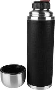 Emsa Senator Sleeve Isolierflasche 1,0 Liter, schwarz für 15,99€ statt 29,05€