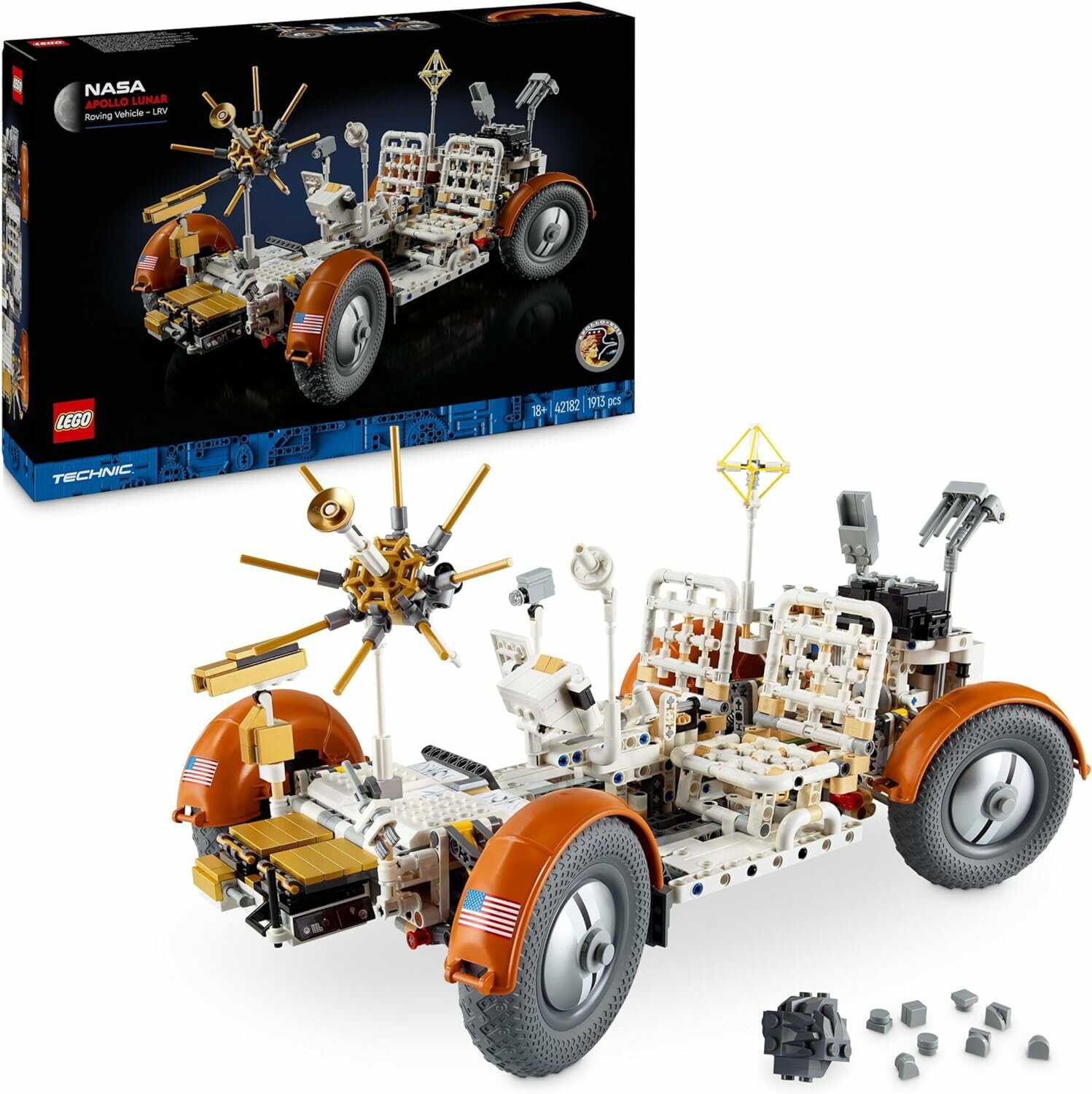 LEGO Technic NASA Apollo Lunar Roving Vehicle 42182 136,81€ statt  156,99€