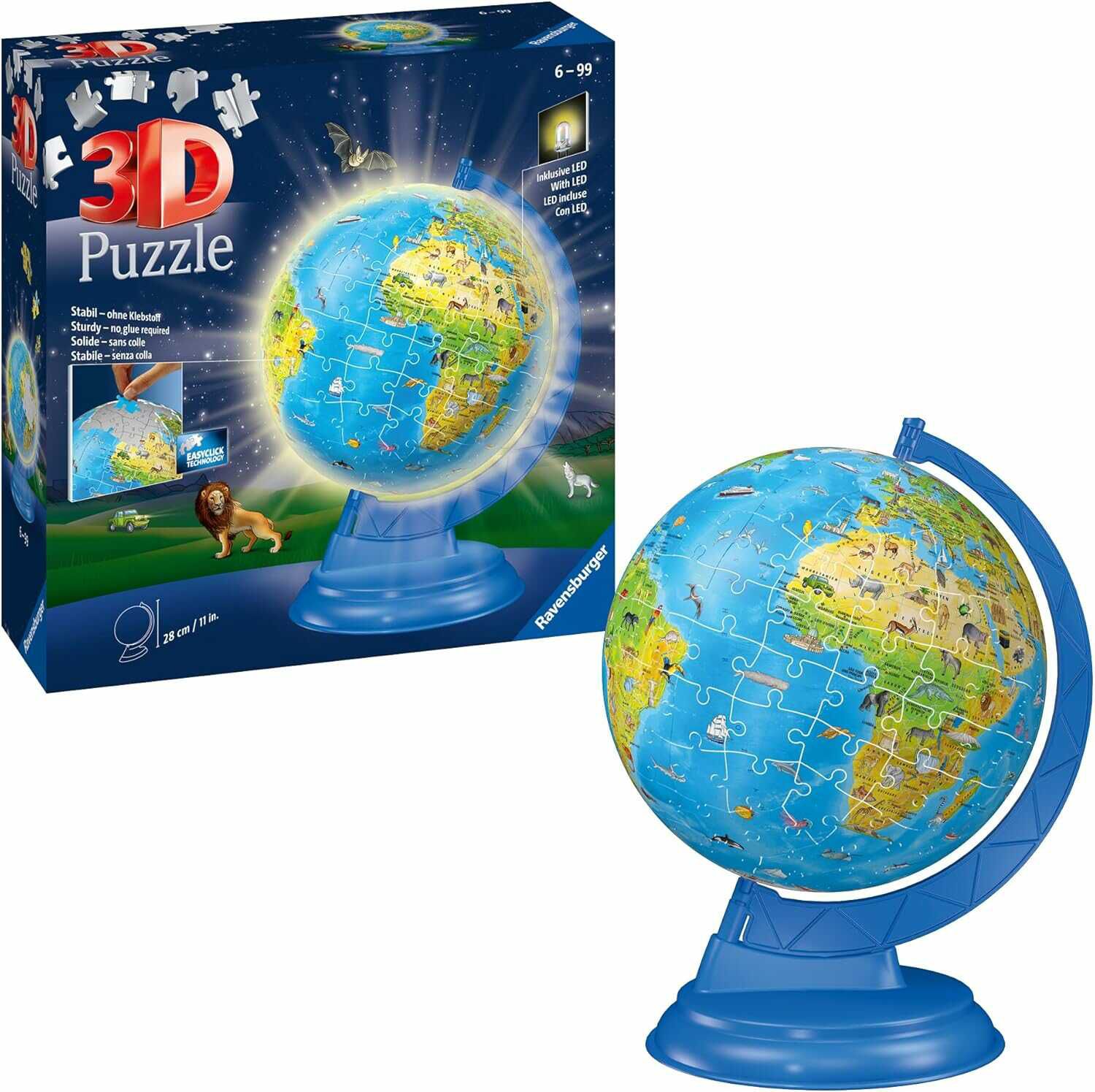 Ravensburger 3D Puzzle 11274 – Kinderglobus 15,99€ statt 27,98€ Amazon