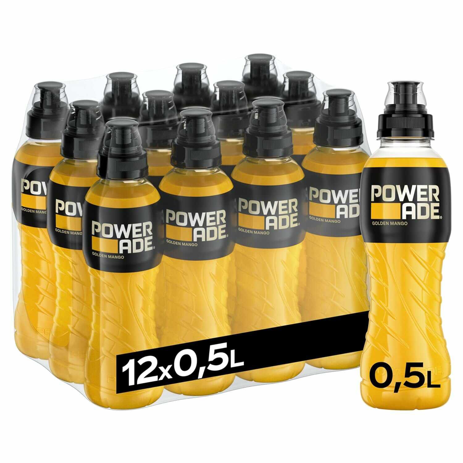 Powerade Sports Golden Mango 12x500ml  9,89€ statt  15,48€