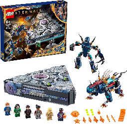 LEGO 76156 Marvel The Eternals   Aufstieg des Domo für 44,35€ statt 53,99€