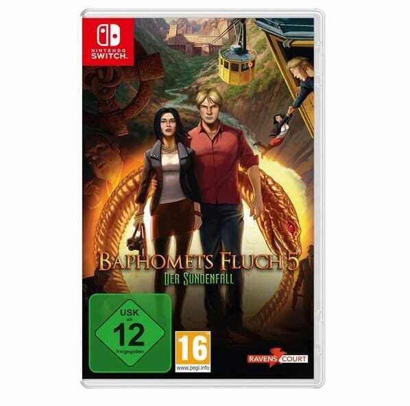 Baphomets Fluch 5 – Der Sündenfall (Nintendo Switch) für 2,99€ statt 29,99€