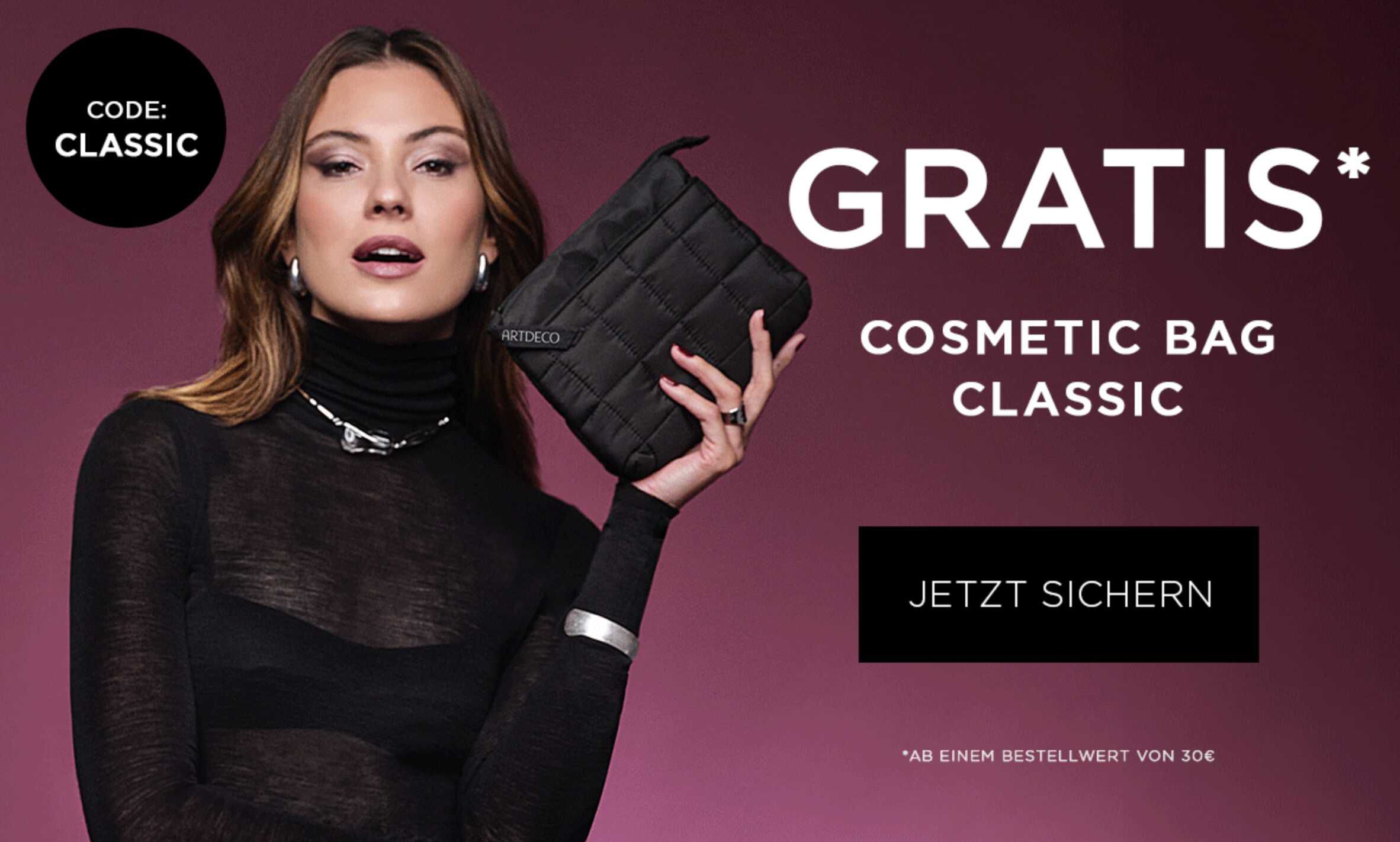 Gratis Cosmetic Bag bei ARTDECO sichern (30€ MBW, versandkostenfrei)