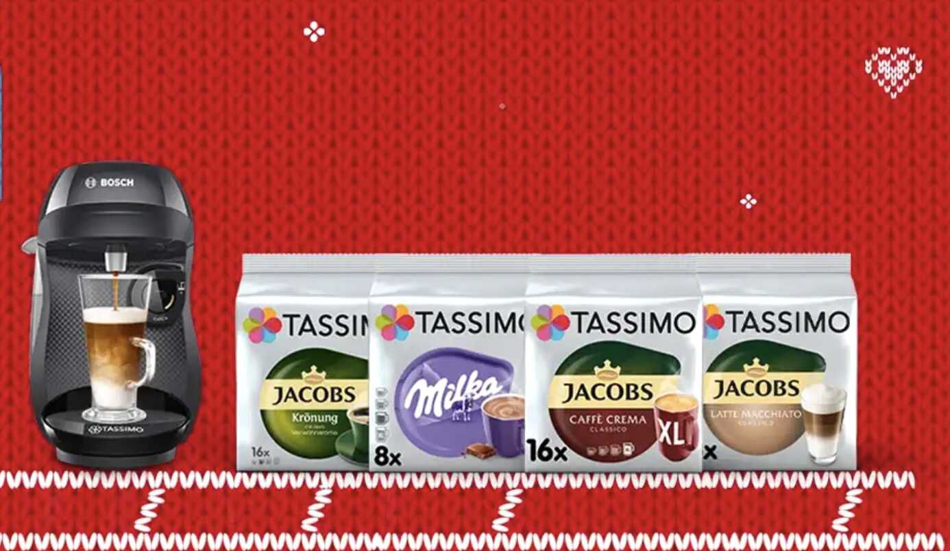 Tassimo Angebot: 10x Kaffee kaufen & Maschine gratis erhalten