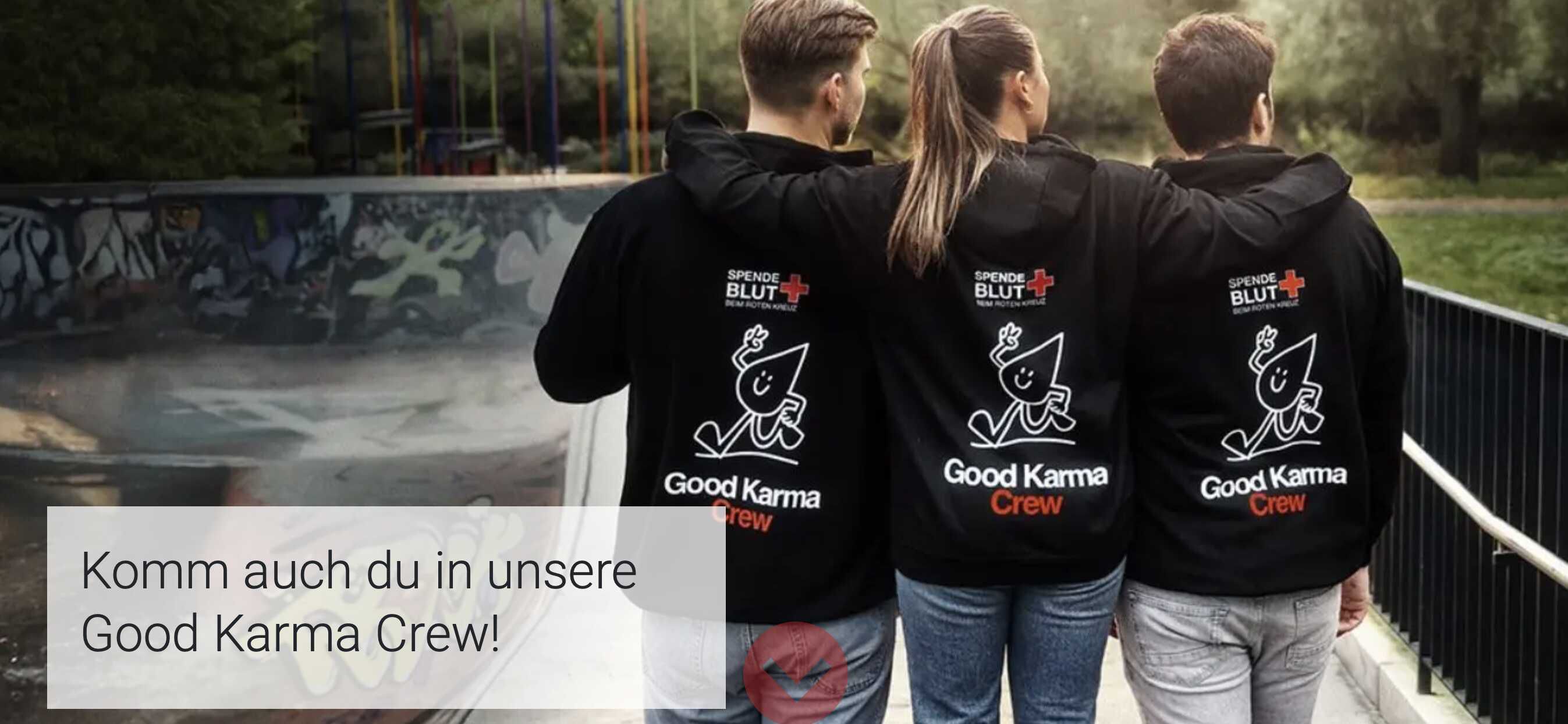 Blut spenden & kostenlosen Hoodie sichern Ablaufdatum: 30.09.2025