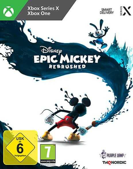 Disney Epic Mickey: Rebrushed für Xbox Sries X / Nintendo Switch / PC je 34,89€ statt 43,88€