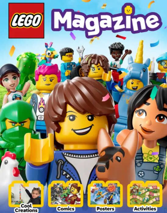 Gratis LEGO® Magazine für Kinder bestellen