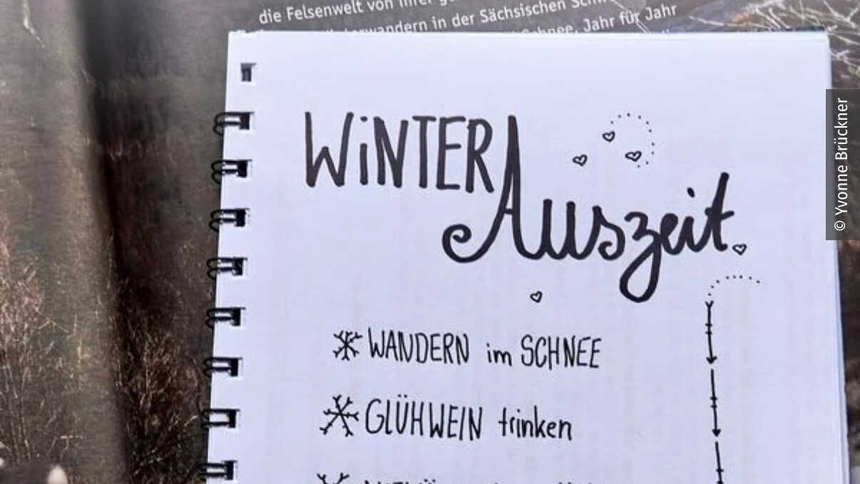 Winterwanderkarte mit 40 Wanderrouten (Sächsische Schweiz)  KOSTENLOS statt 4,90€