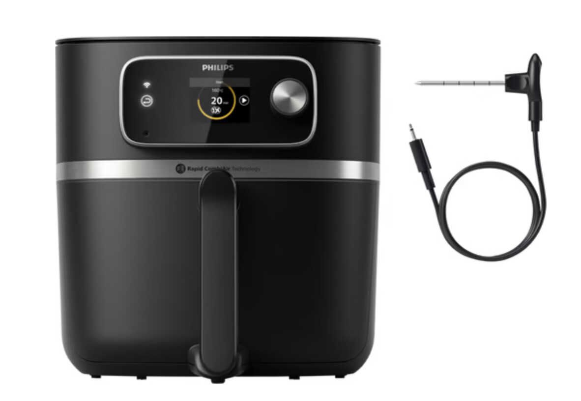 Philips Airfryer XXL Connected HD9880/90 + Lebensmittelthermometer für 207€ statt 299,50€