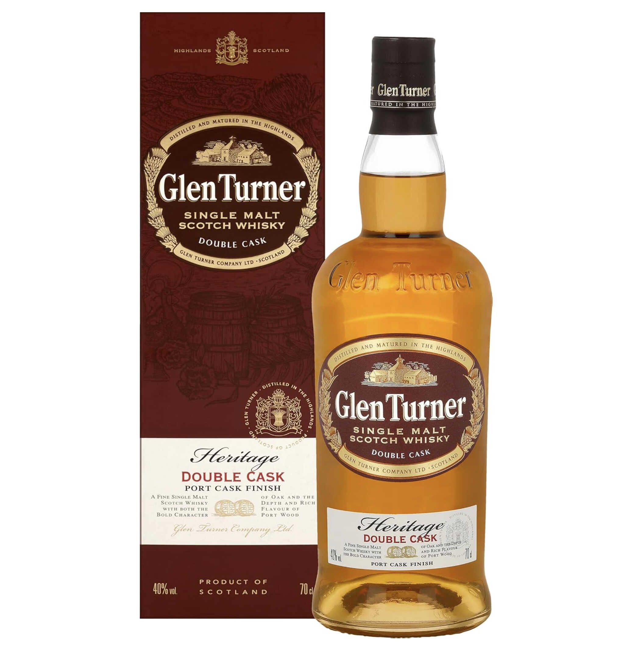 0,7 L Glen Turner Single Malt Heritage Scotch Whisky ab 14,45€ statt 22,01€