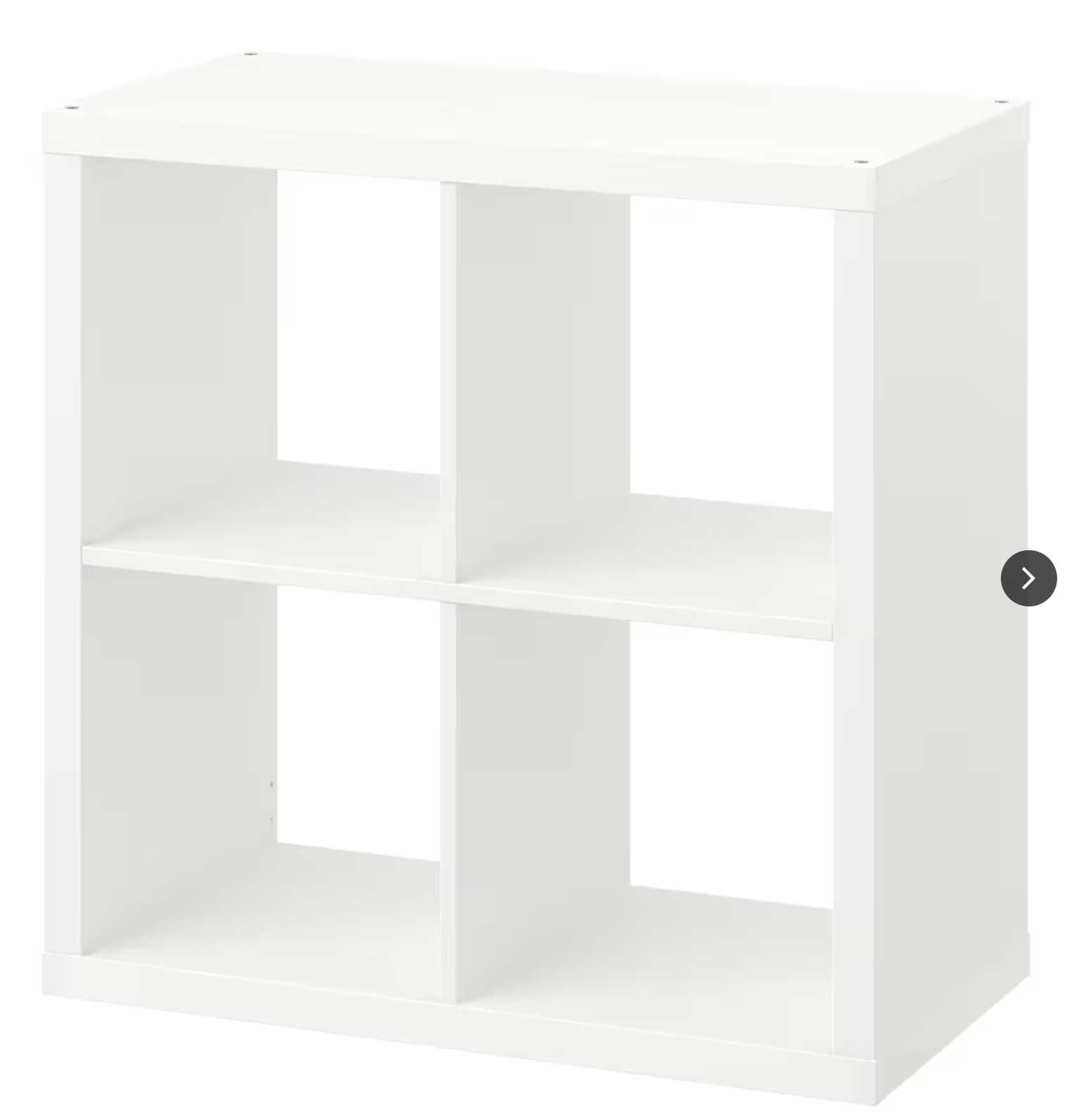 IKEA Kallax Regal, Weiß, 77x77 cm für 32,89€ statt 39,99€