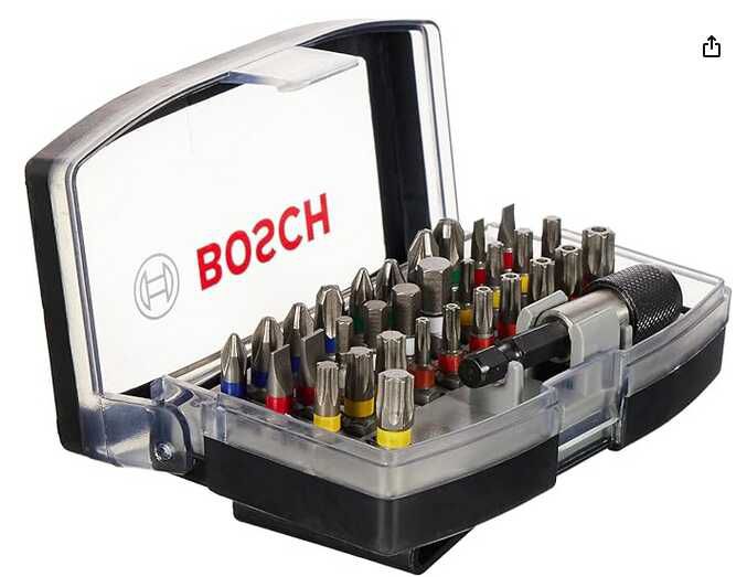 [Prime] Bosch 32tlg. Schrauberbit Set Extra Hart   7,98€ statt 10,80€