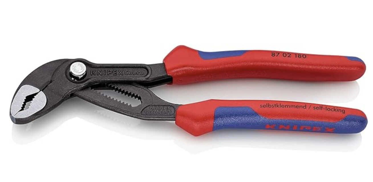 KNIPEX Cobra Wasserpumpenzange, 180 mm für 20,99€ statt 24,33€