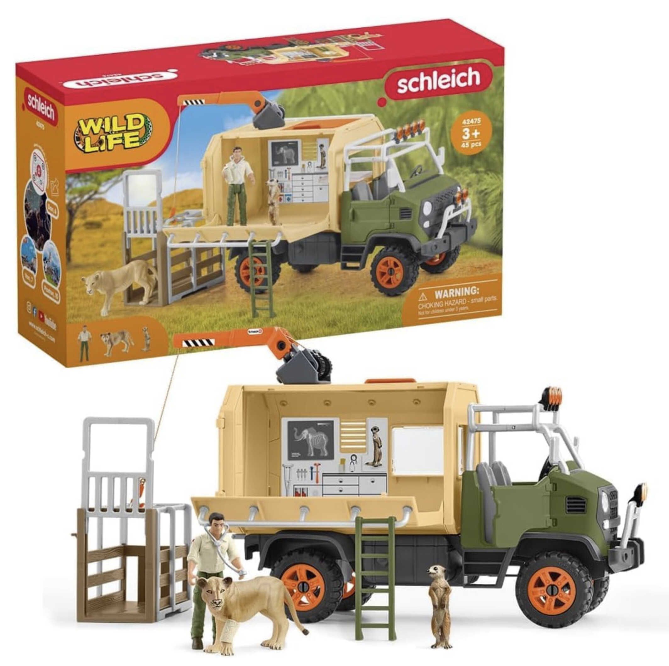 schleich 42475 WILD LIFE Großer Truck Tierrettung für 41,19€ statt 57,89€