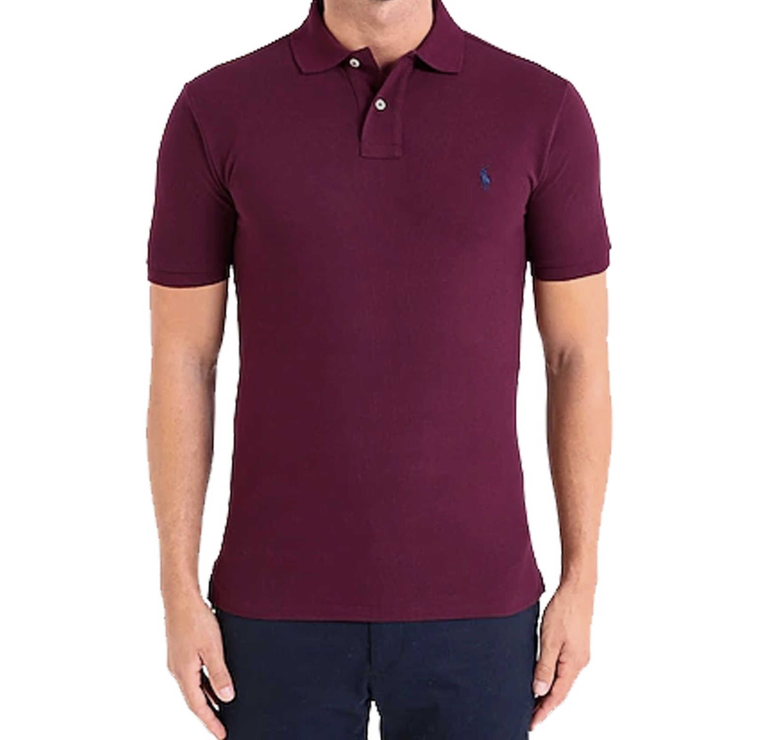 Polo Ralph Lauren Poloshirt in Bordeauxrot für 39,99€ statt 58,44€