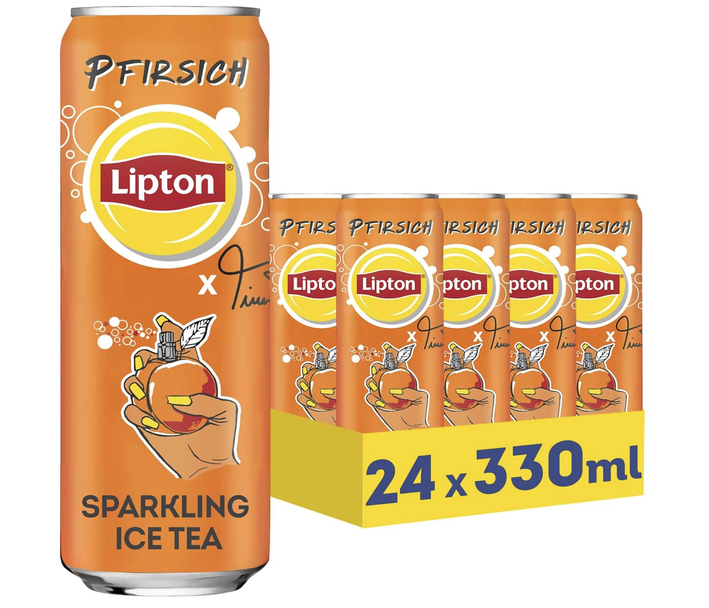 24x LIPTON ICE TEA x Twenty4Tim Sparkling Peach ab 9,76€ statt 16,99€