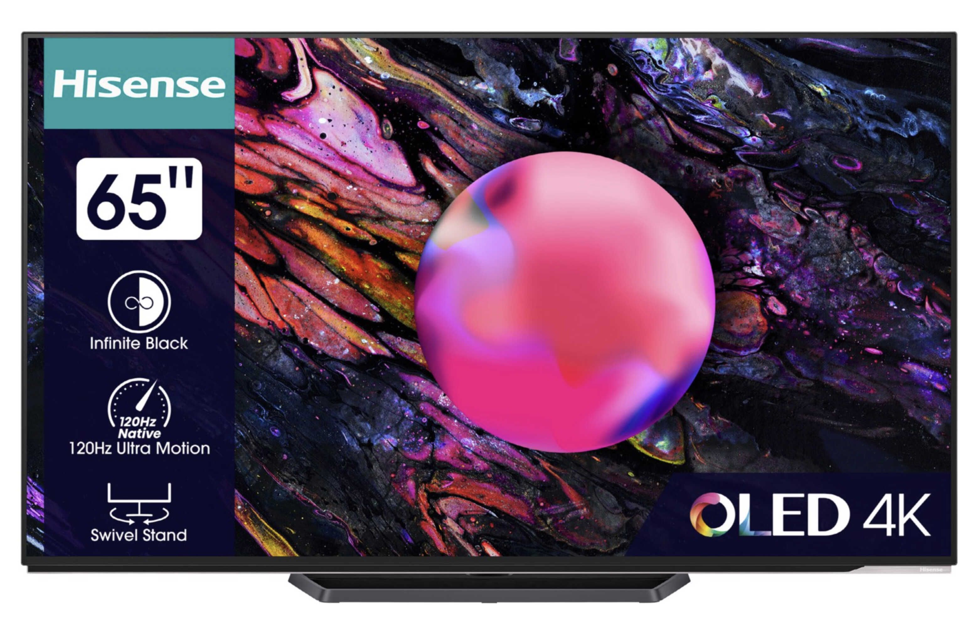 Hisense 65A85K 164 cm (65) OLED TV für 999€ statt 1.099€