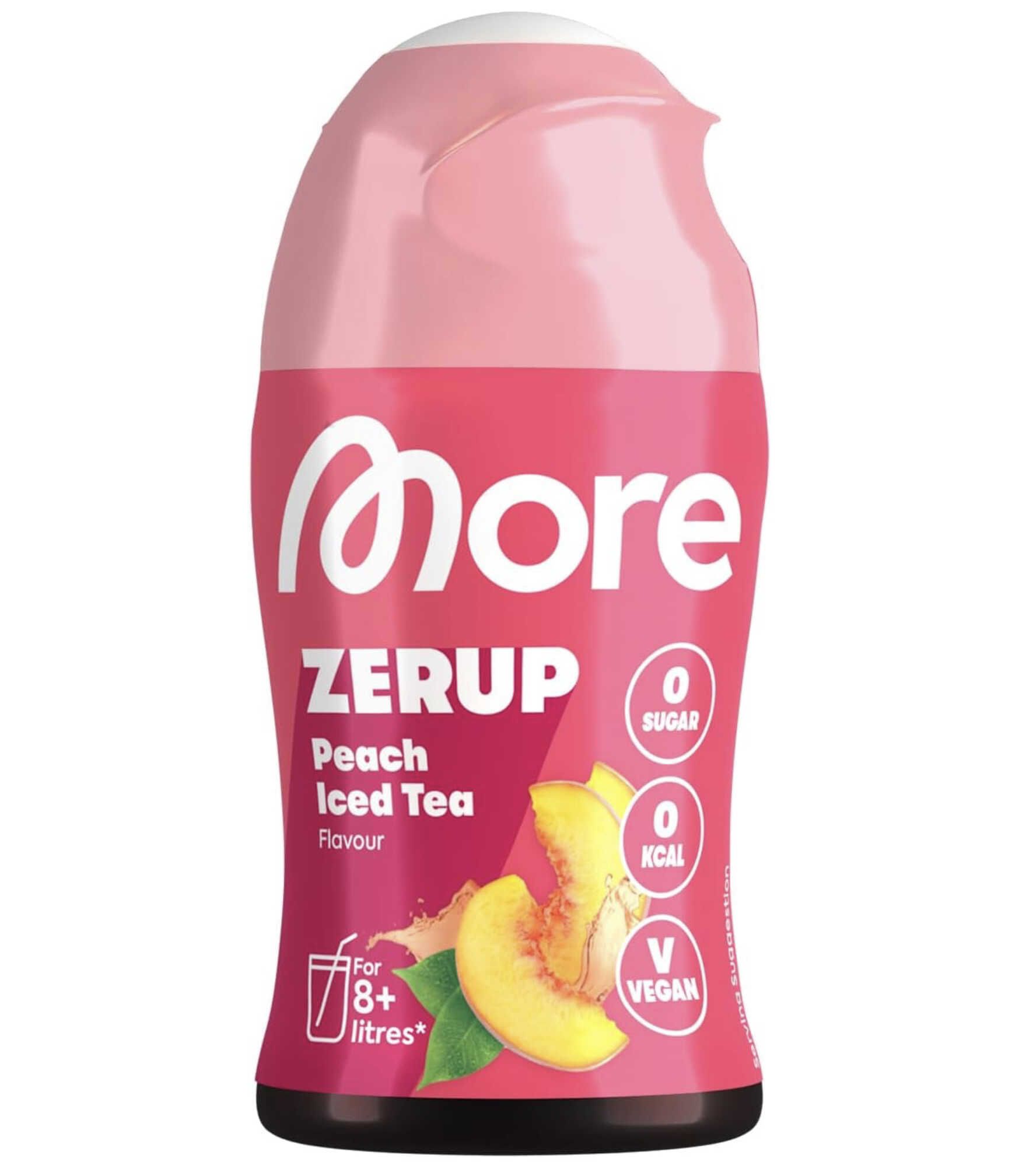 MORE Zerup Peach Iced Tea 65 ml für 4,22€ statt 5,99€