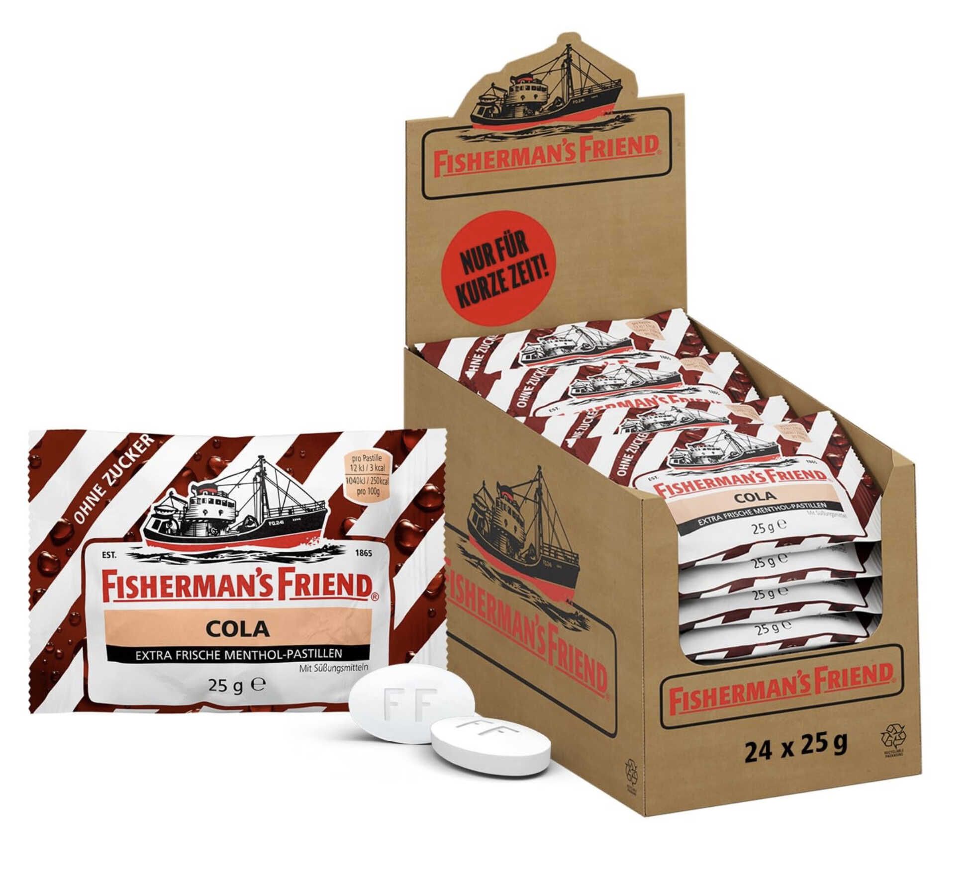 24x Fishermans Friend Cola für 11,87€ statt 19,87€