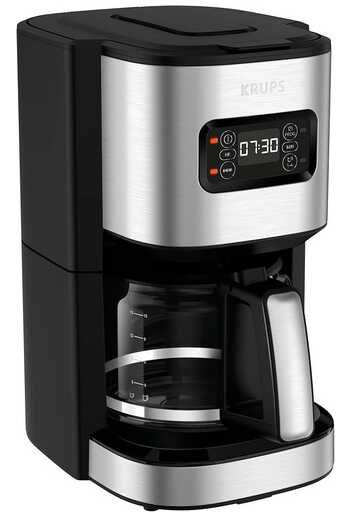 Krups KM480D Excellence Edelstahl Programmierbare Filterkaffeemaschine   39,99€ statt 61,77€