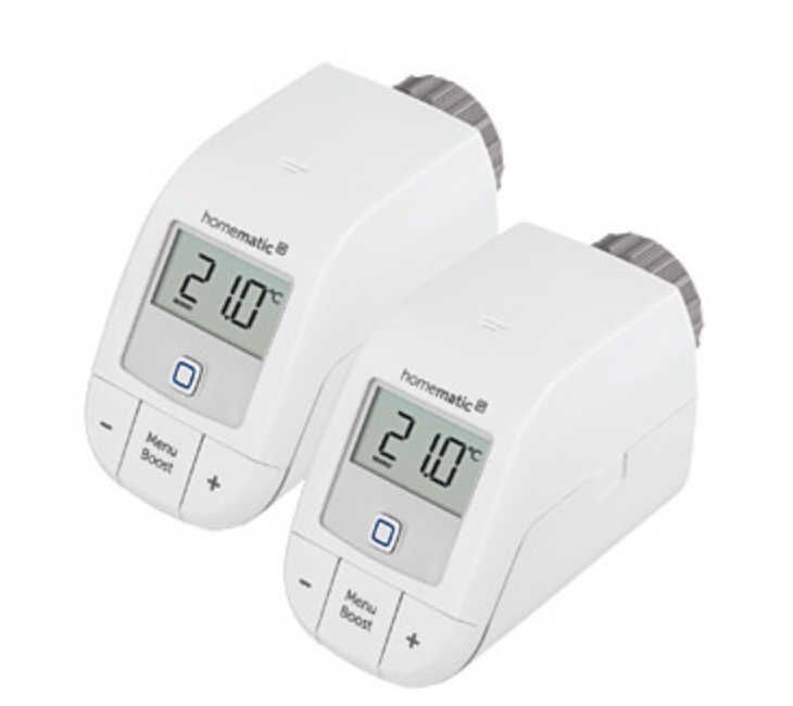 2x Homematic IP eTRV B Heizkörperthermostat basic für 50,85€ statt 59,90€