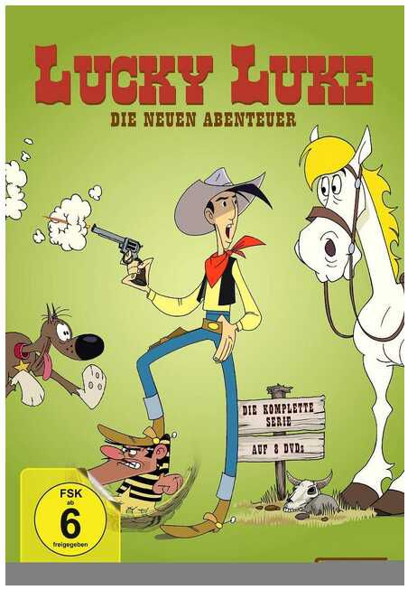 [Prime] Lucky Luke   Die neuen Abenteuer   Die komplette Serie (8 DVDs)   24,47€ statt 33,94€