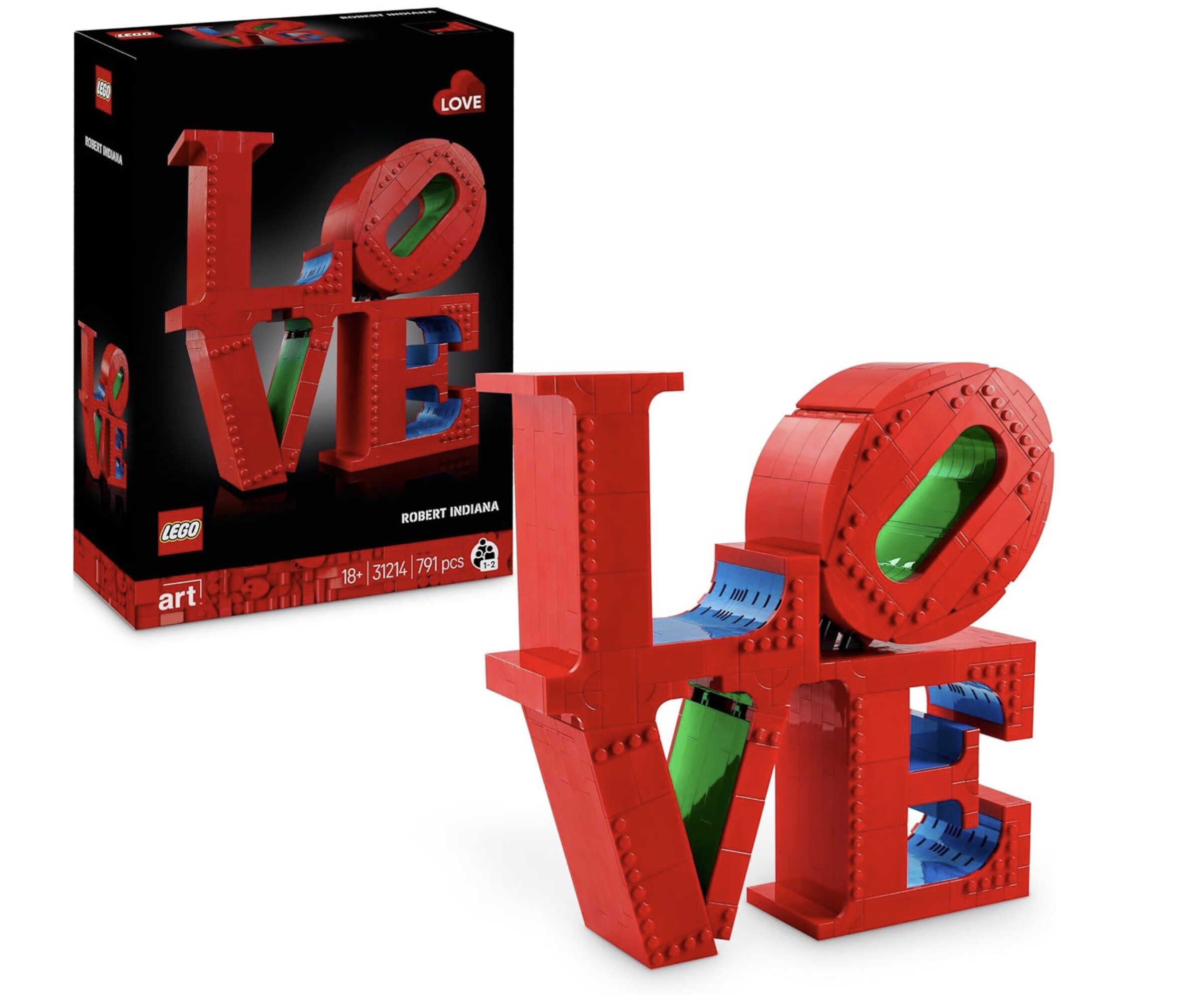 Lego Art Love   Bauset für Erwachsene für 50,41€ statt 57,88€