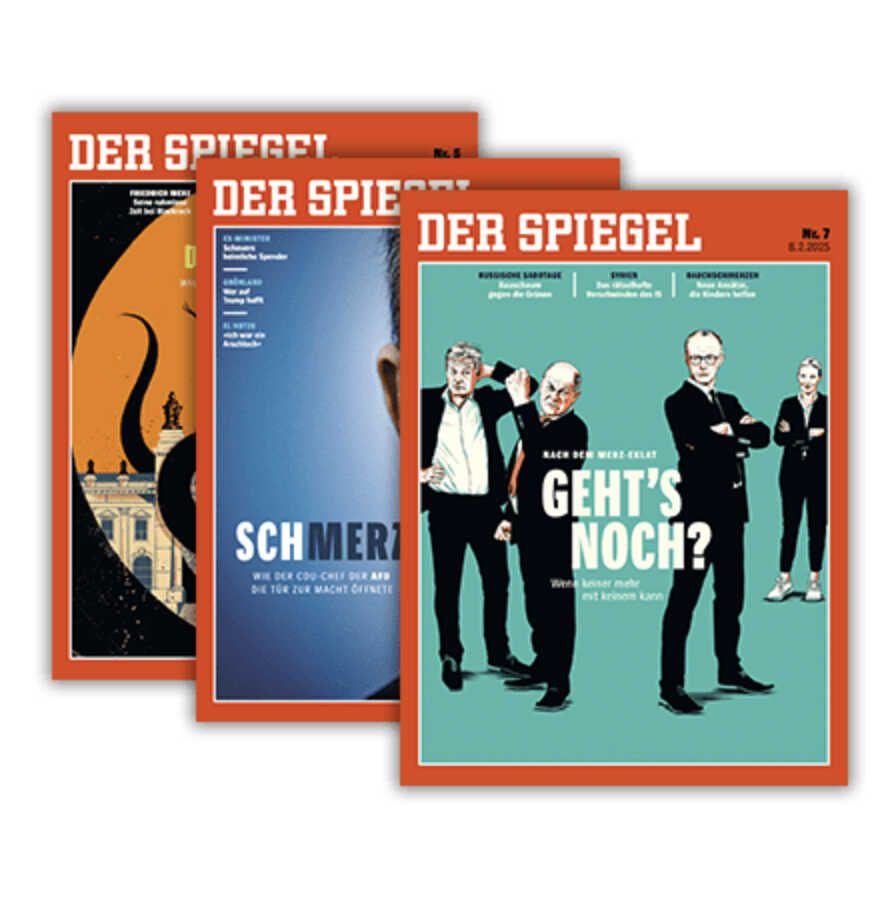 Der Spiegel 7 Ausgaben für 7€