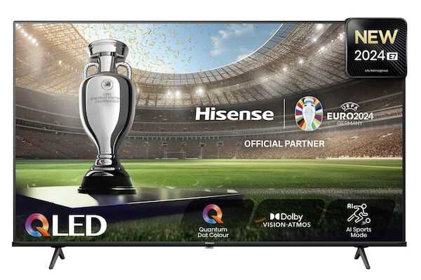 HISENSE 58E77NQ QLED Fernseher (58 Zoll) für 403,95€ statt 528,90€