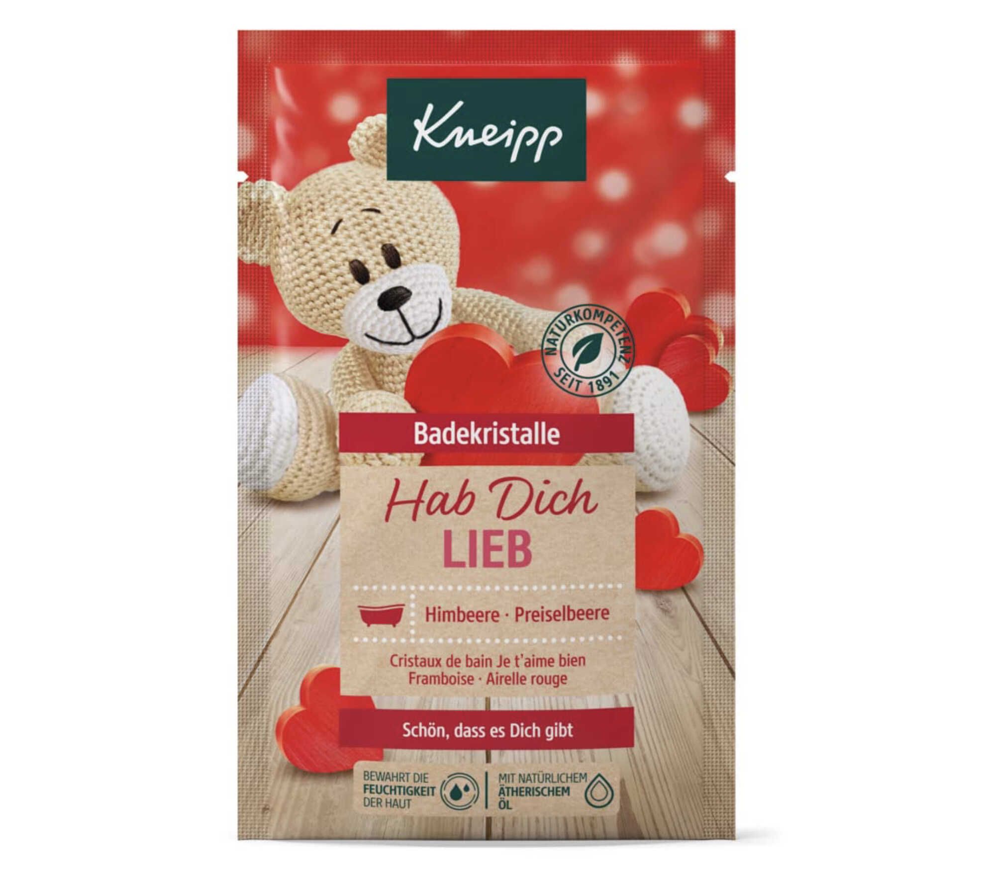 Kneipp Badekristalle Hab dich lieb (1 x 60 g) ab 0,67€ statt 0,99€