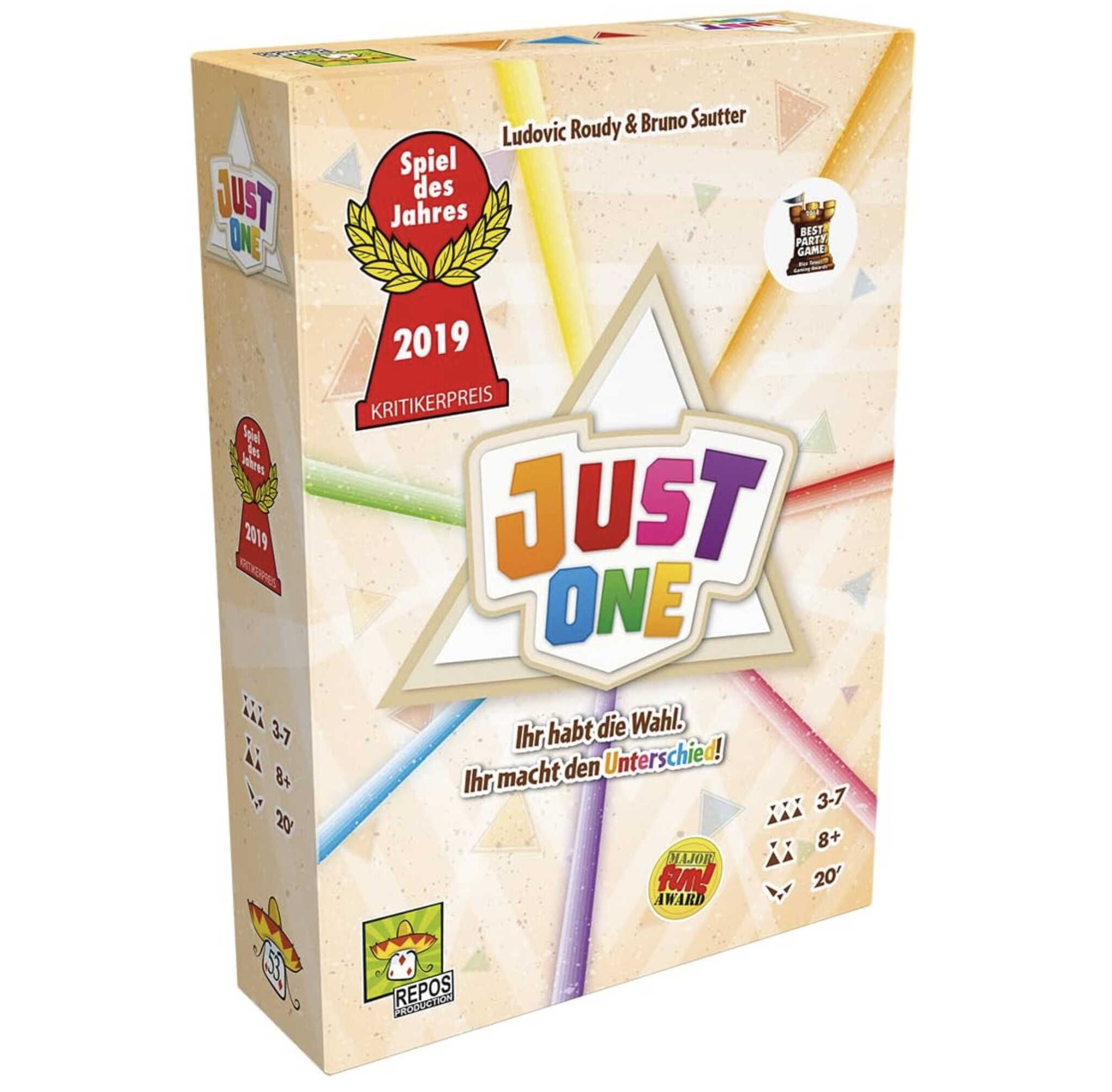 Repos Production, Just One, Grundspiel, Partyspiel, Spiel des Jahres 2019 ab 15,19€ statt 22,75€