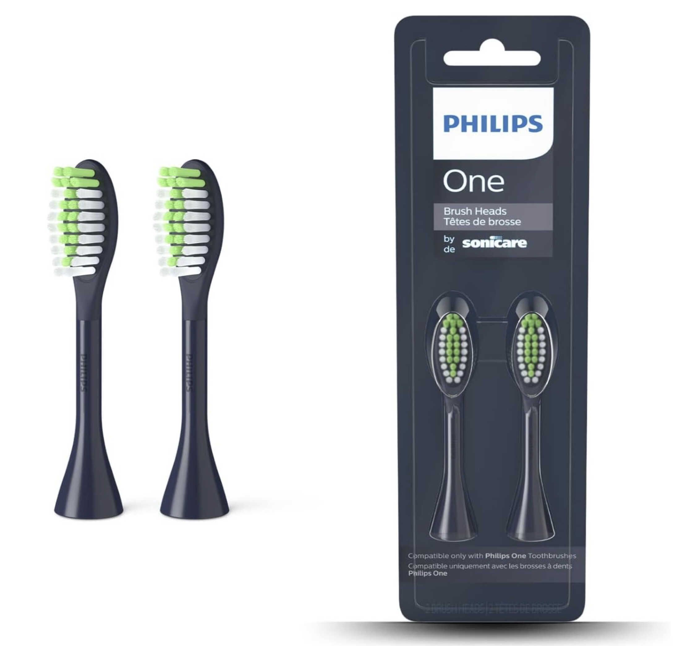 2x Philips One Bürstenköpfe (Modell: BH1022/04) ab 4,95€ statt 6,49€