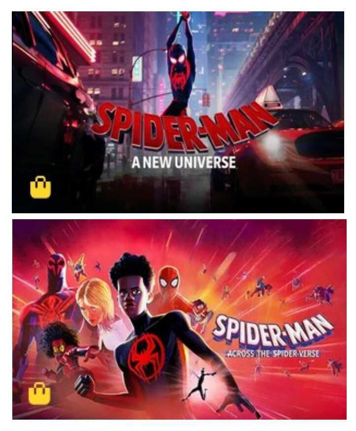 Spider Man: A New Universe (2018) und Spider Man: Across the Spider Verse (2022) in 4K UHD Qualität je 4,99€ statt 9,99€