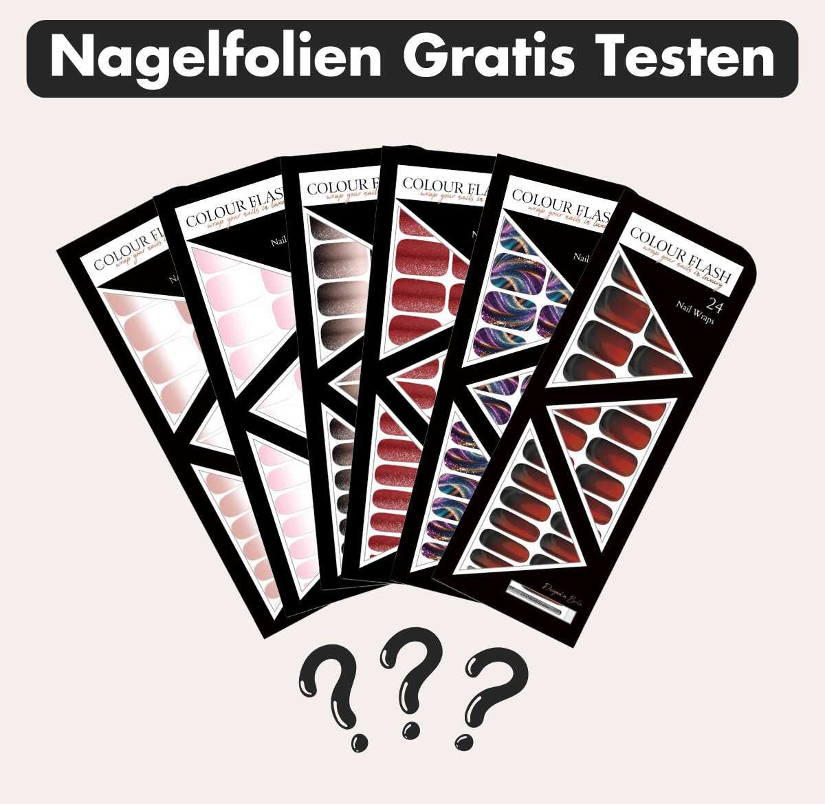 Gratis Nagelfolien von Colour Flash (zzgl. 2,90€ Versand)