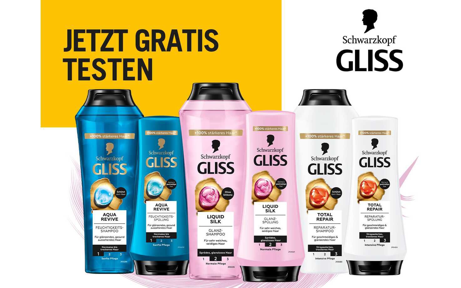 GRATIS TESTEN: Schwarzkopf Gliss