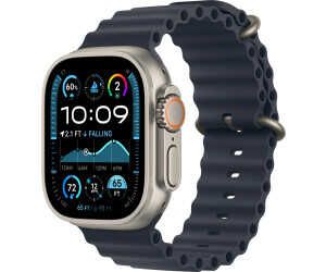 Apple Watch Ultra 2 LTE 49mm Titanium Natur Ocean Armband marine MX4D3FD/A für 749,00€ PVG 808,99€ 