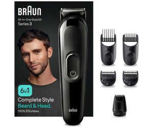 Braun Series 3 All In One Bartpflege Bodygroomer Set für 24,99€ PVG 34,94€