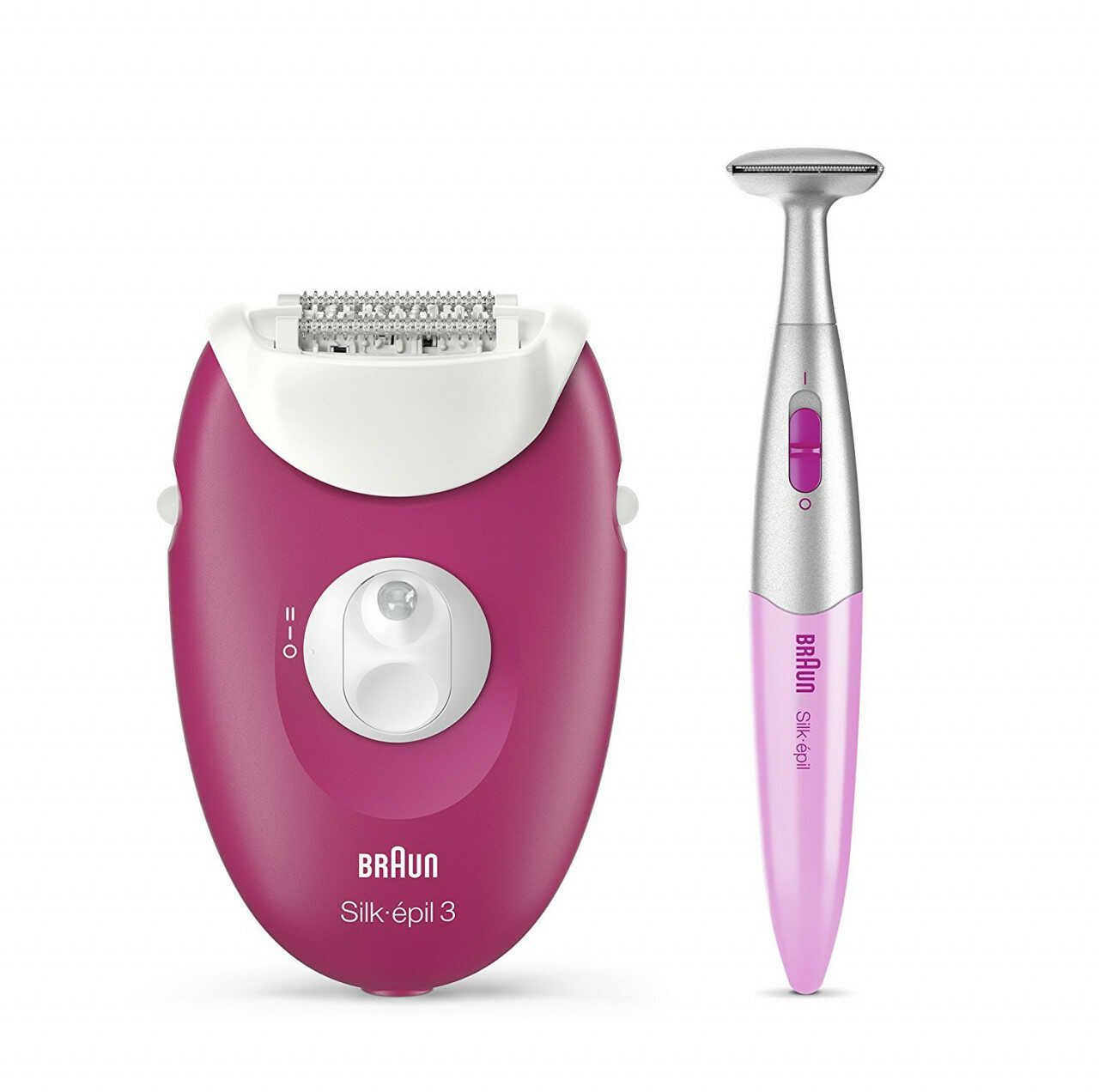 Braun Silk épil 3 420 Epilierer mit Bikini Styler