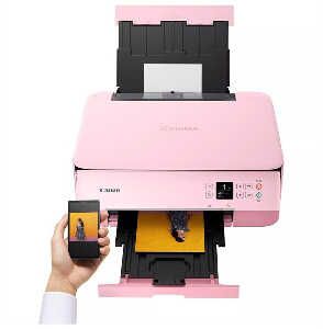 Canon PIXMA TS5350 Multifunktionsdrucker rosa für 76,39€ statt 100,11€