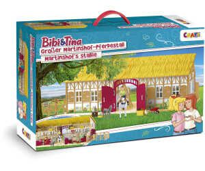 Craze Bibi und Tina Figuren Martinshof Spielset Pferdestall Bibi und Tina Spielzeug für 35,11€ PVG 47,40€