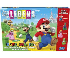 Hasbro Das Spiel des Lebens Super Mario Brettspiel für Kinder ab 8 Jahren, Minispiele Spielen für 32,00€ PVG 36,95€