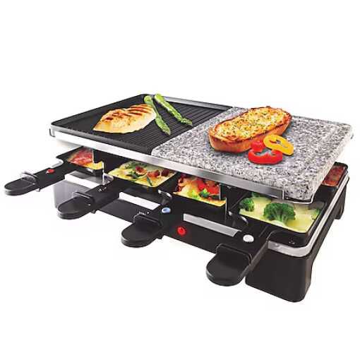 StarQ Raclette Grill mit Granit Grillstein 25,94€ statt  48,95€