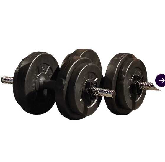 Iron Gym einstellbares Hantelset | 15 kg | Variable Gewichte 43,90€ statt  51,90€