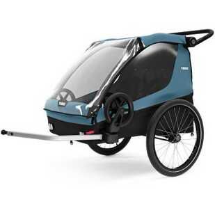 Thule Courier   3 in 1 Fahrradanhänger   Aegean Blue für 442,47€ statt 495€