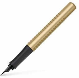 Faber Castell 140929   Grip Edition Füller, Feder EF, gold für 9,90€ statt 29,99€