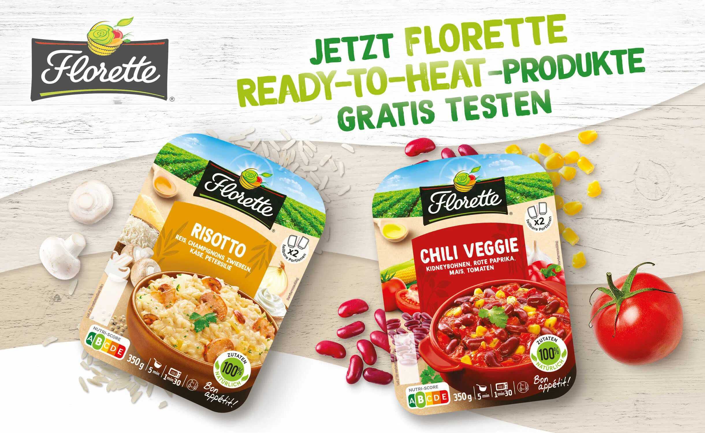 CB: Florette „Ready to Heat“ gratis testen