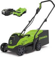 Greenworks GD24LM33K2 Akku Rasenmäher für 103,42€ statt 136,10€