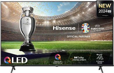 HISENSE 58E77NQ QLED Fernseher, 58 Zoll für 386,60€ statt 510,99€