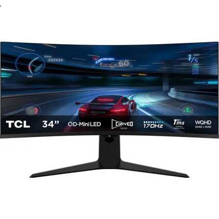 TCL 34R83Q   34 Zoll UWQHD (3440x1440) 640,44€ statt  795,55€