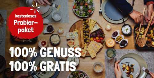 Gratis GEFRO Probierpaket bestellen